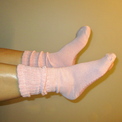 Pilates Slouchy Grip Socks
